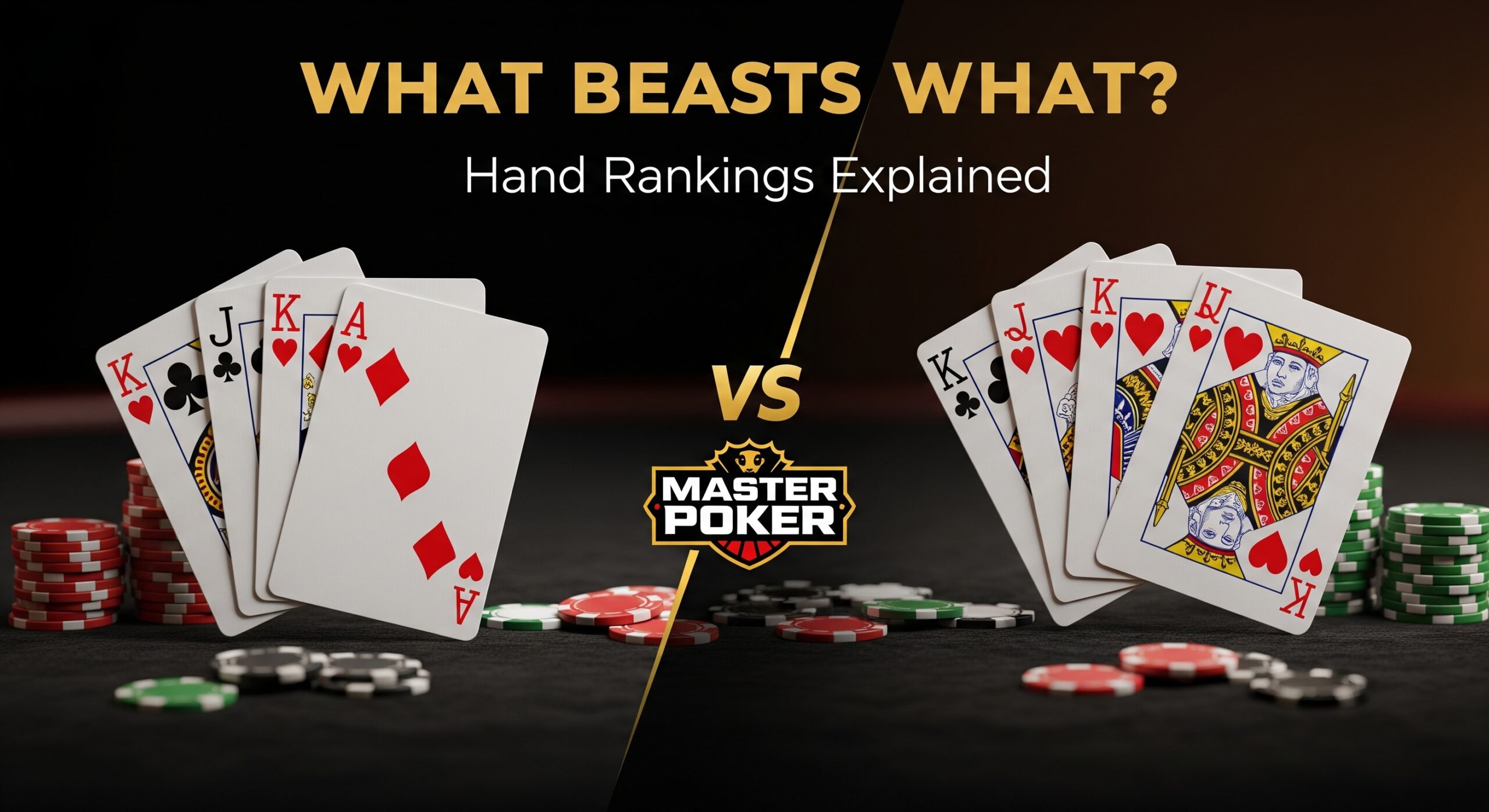 a poker cards and chips